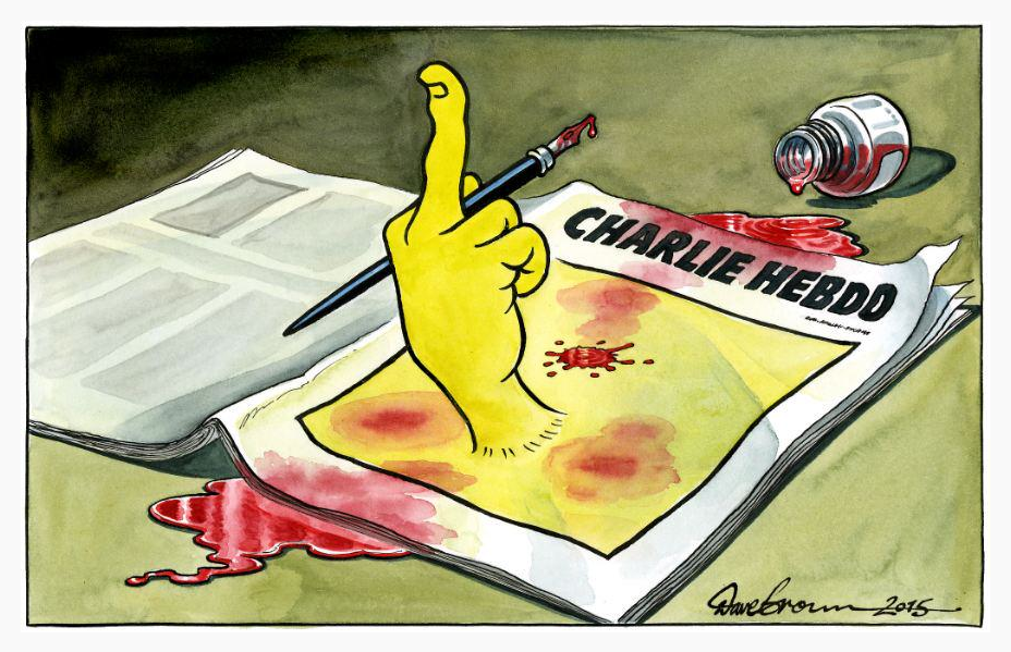 Artists respond to Charlie Hebdo shootings